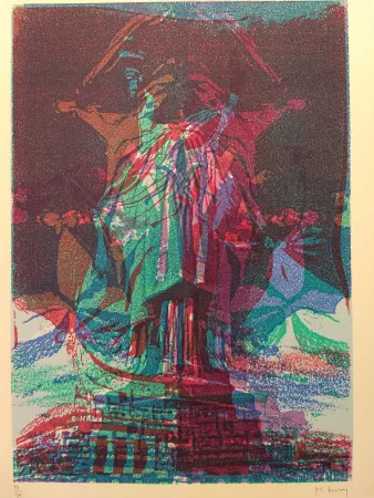 Литография Bury - Liberty