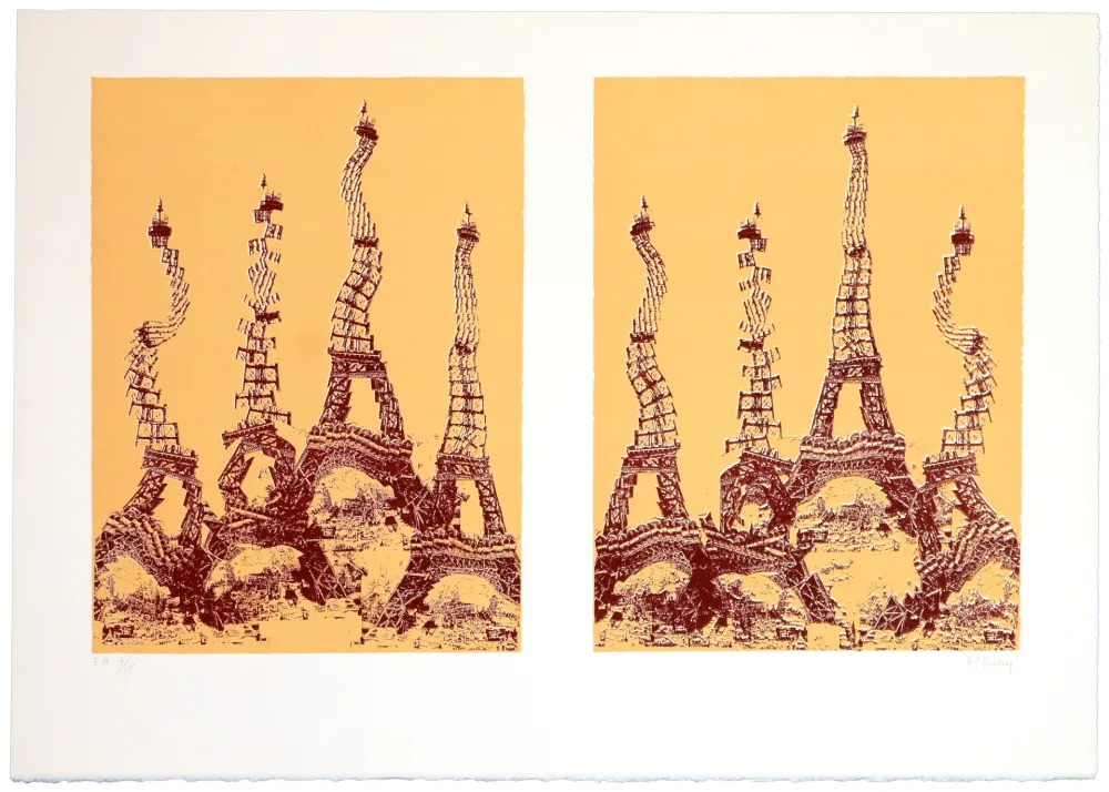 Литография Bury - San titre