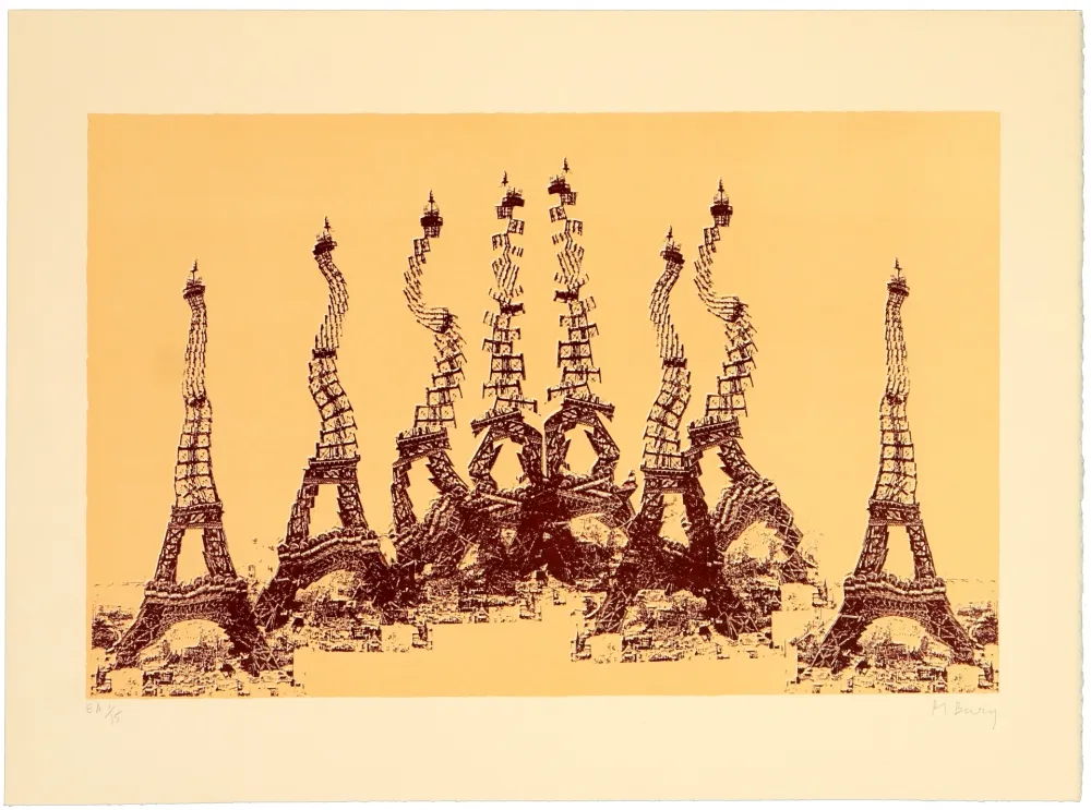 Литография Bury - Sans titre