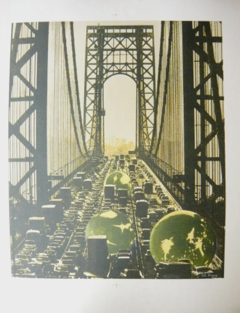 Литография Bury - Sans titre