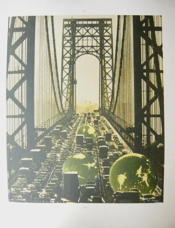 Литография Bury - Sans titre