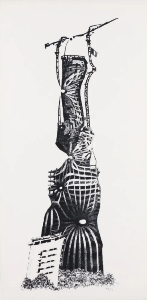 Сериграфия Bury - Senza titolo