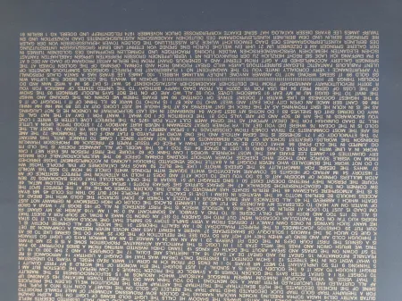 Сериграфия Byars - The golden Tower, 1974. Diptychon. 