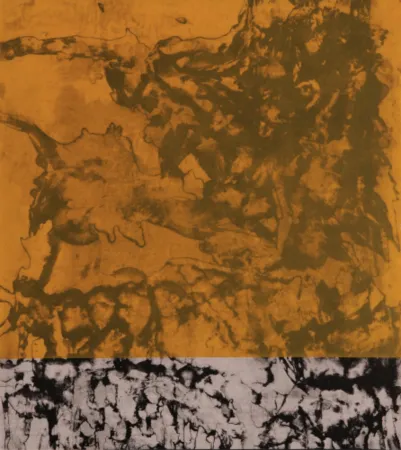 Акватинта Cabrita Reis - E as estrelas do céu cairam na terra....II