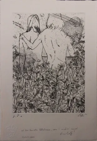 Офорт Caffè - Untitled