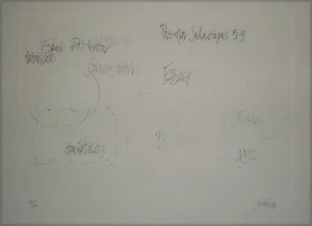 Литография Cage - Essays