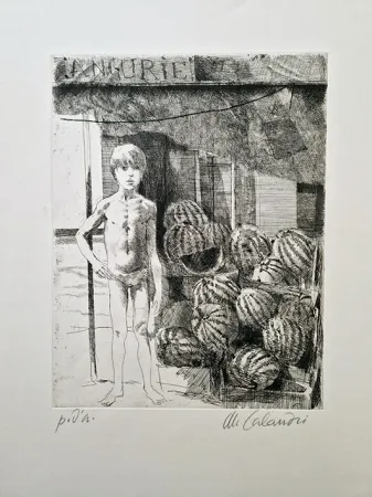 Офорт Calandri - Anguria