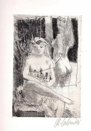 Иллюстрированная Книга Calandri - Sonetti