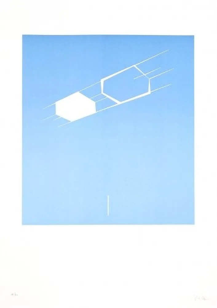 Литография Caldas - Waltercio Caldas WC 56 8