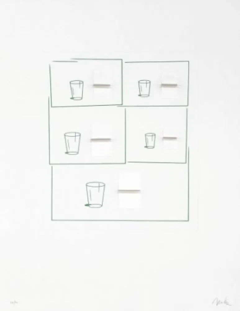 Литография Caldas - Without title 2