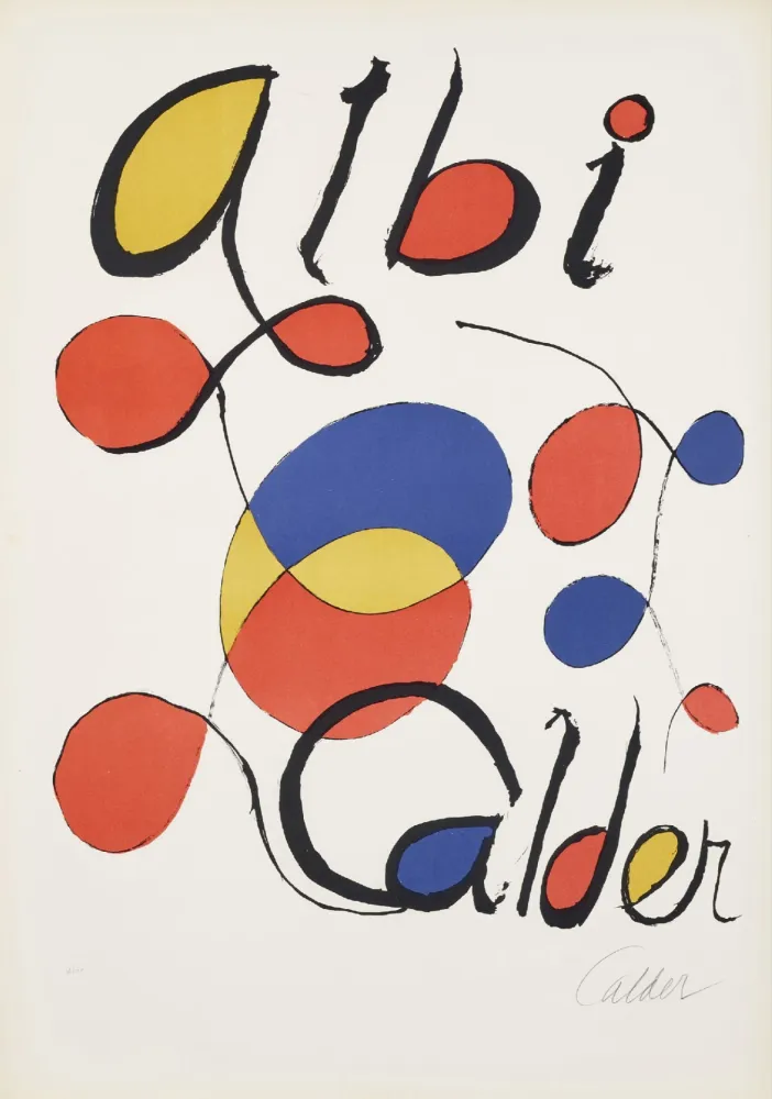 Литография Calder - Albi