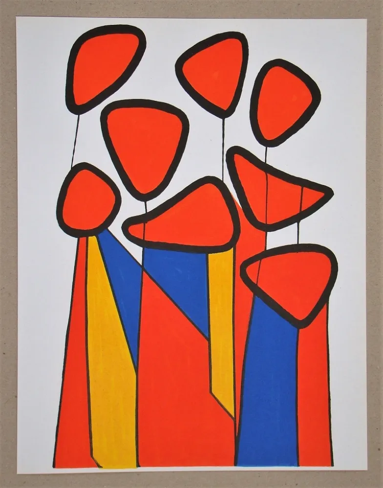 Литография Calder - Composition