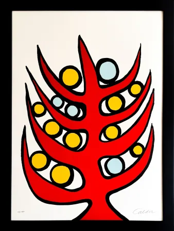 Литография Calder - L'albero del bene e del male