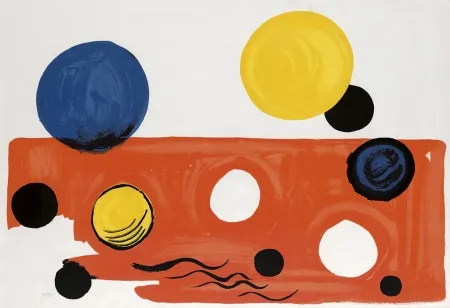 Литография Calder - Landscape