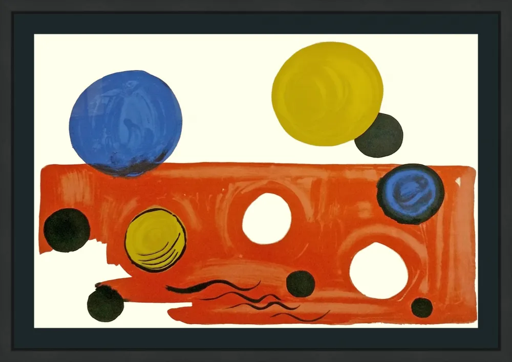 Литография Calder - LANDSCAPE