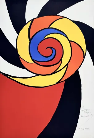 Литография Calder - Le Turban
