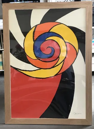 Литография Calder - Le turban , 1969