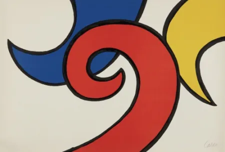 Литография Calder - Les Vagues #21 (The Waves)