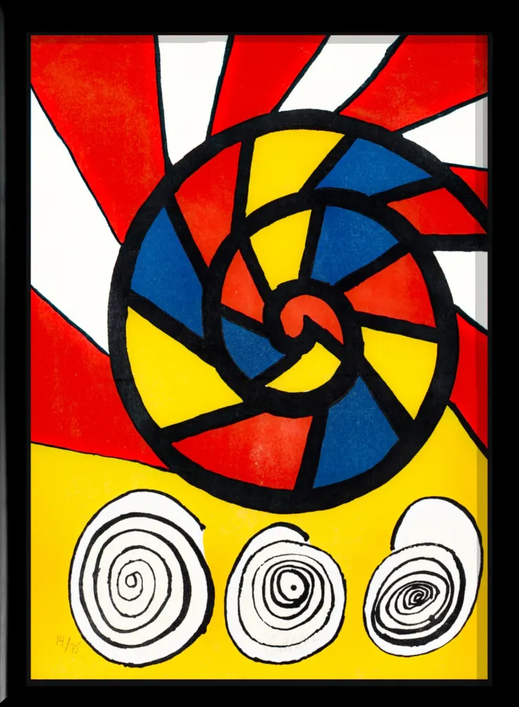 Литография Calder - Phonograph