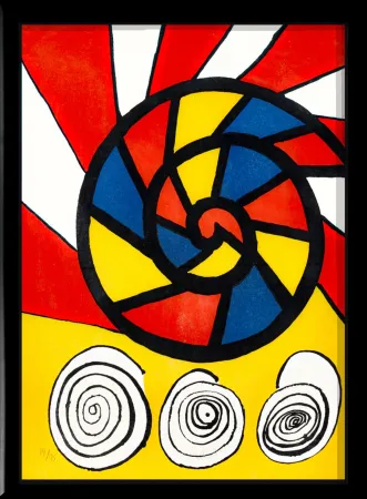 Литография Calder - Phonograph