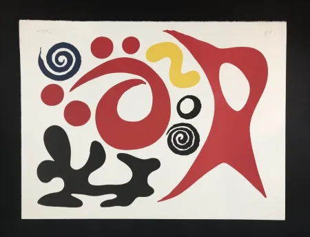 Литография Calder - Plancton ( plankton )