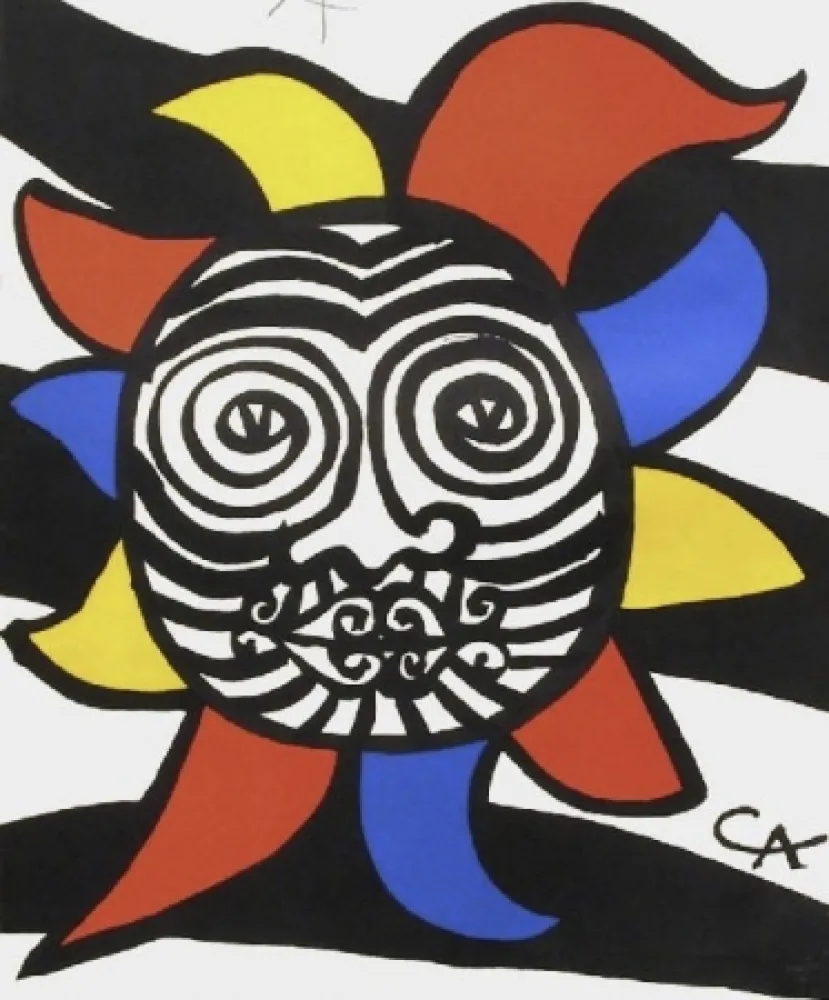 Литография Calder - Sans