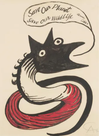 Многоэкземплярное Произведение Calder - Save Our Planet, Save Our Wildlife