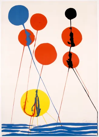 Литография Calder - Seascape