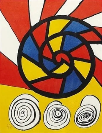 Литография Calder - Sonet