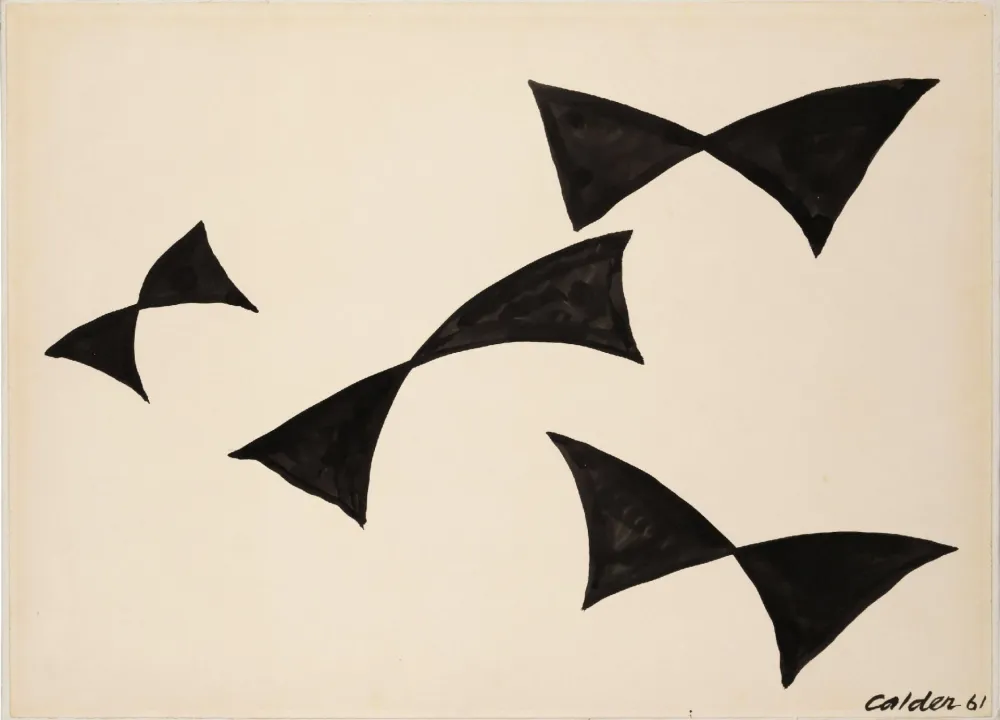 Многоэкземплярное Произведение Calder - Untitled, circa