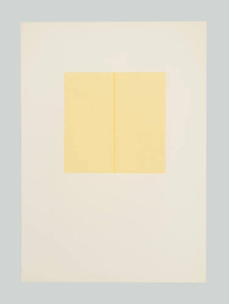 Сериграфия Calderara - E poi (Tav. 1)