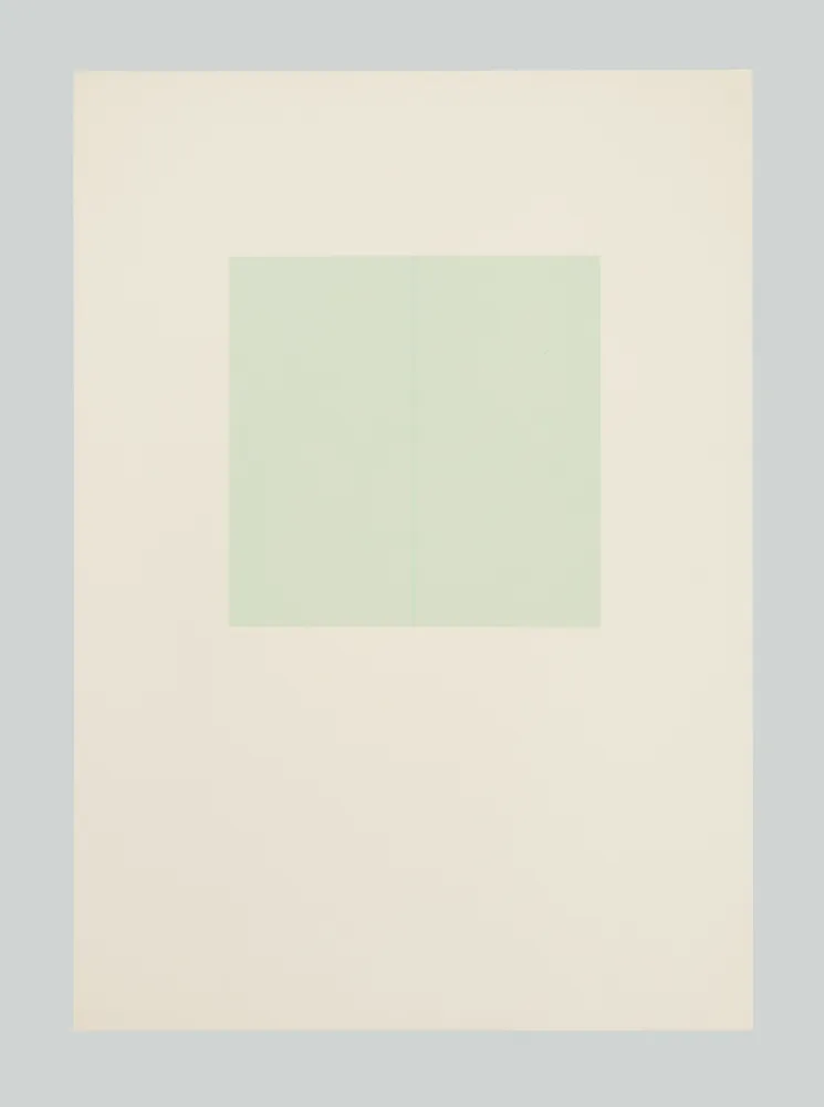 Сериграфия Calderara - E poi (Tav. C)