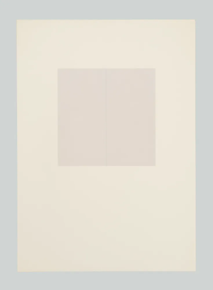 Сериграфия Calderara - E poi (Tav. E)