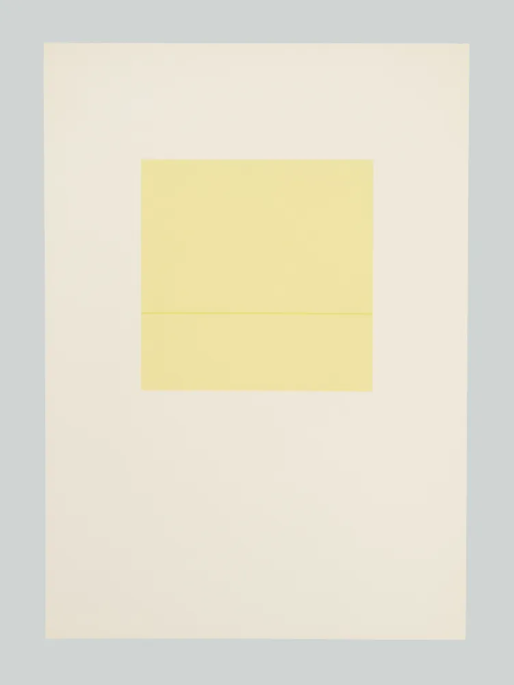 Сериграфия Calderara - E poi (Tav. F)