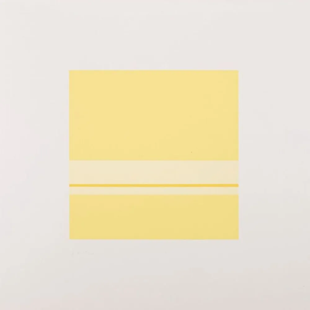 Сериграфия Calderara - Giallo