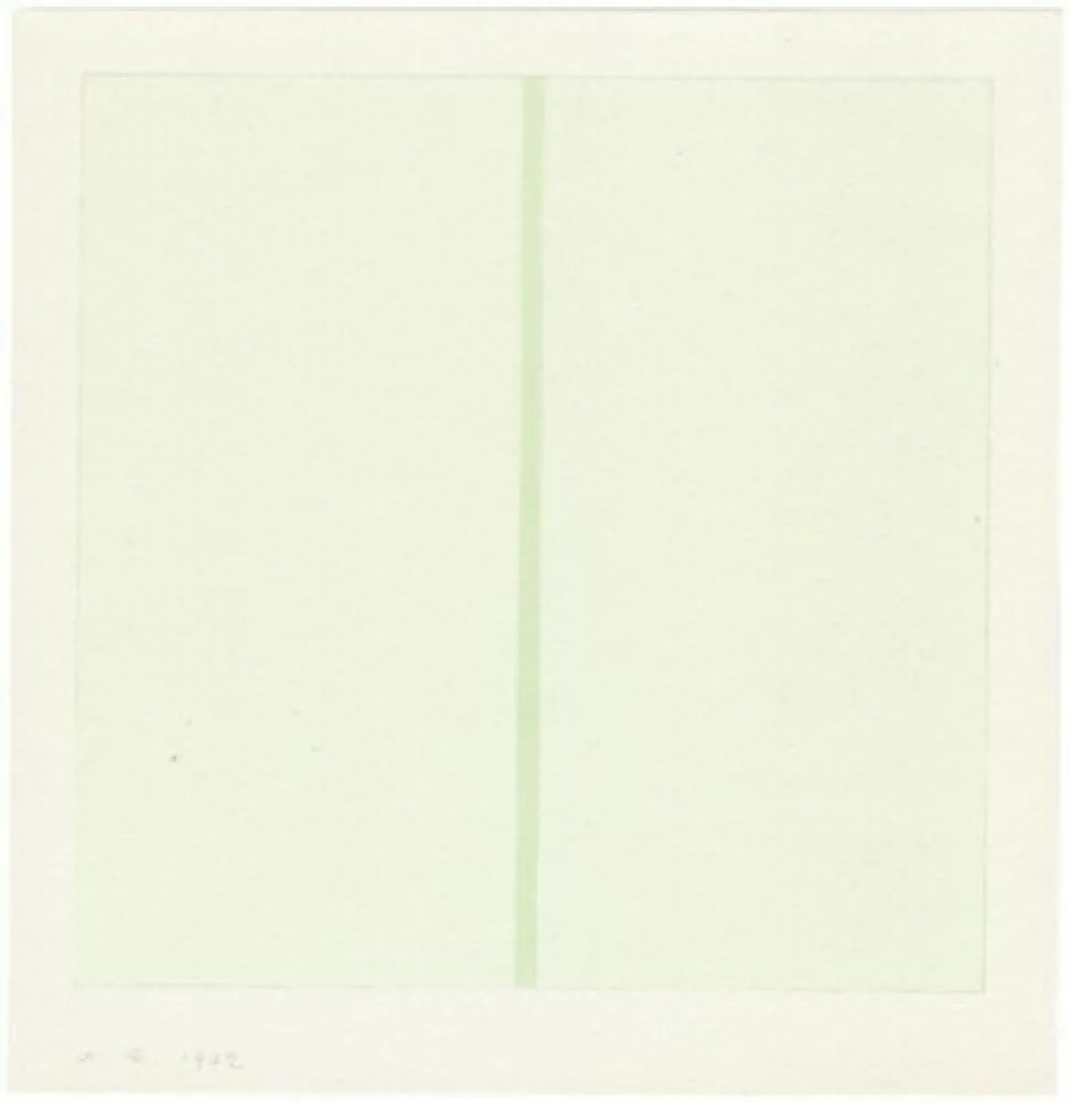 Сериграфия Calderara - Lens Fine Art - Tav. 1