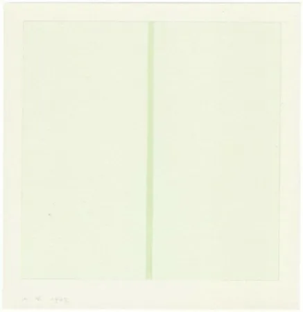 Сериграфия Calderara - Lens Fine Art - Tav. 1