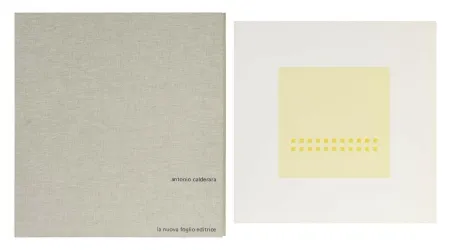 Сериграфия Calderara - Luce spazio immagine (Cartella di 8 serigrafie)