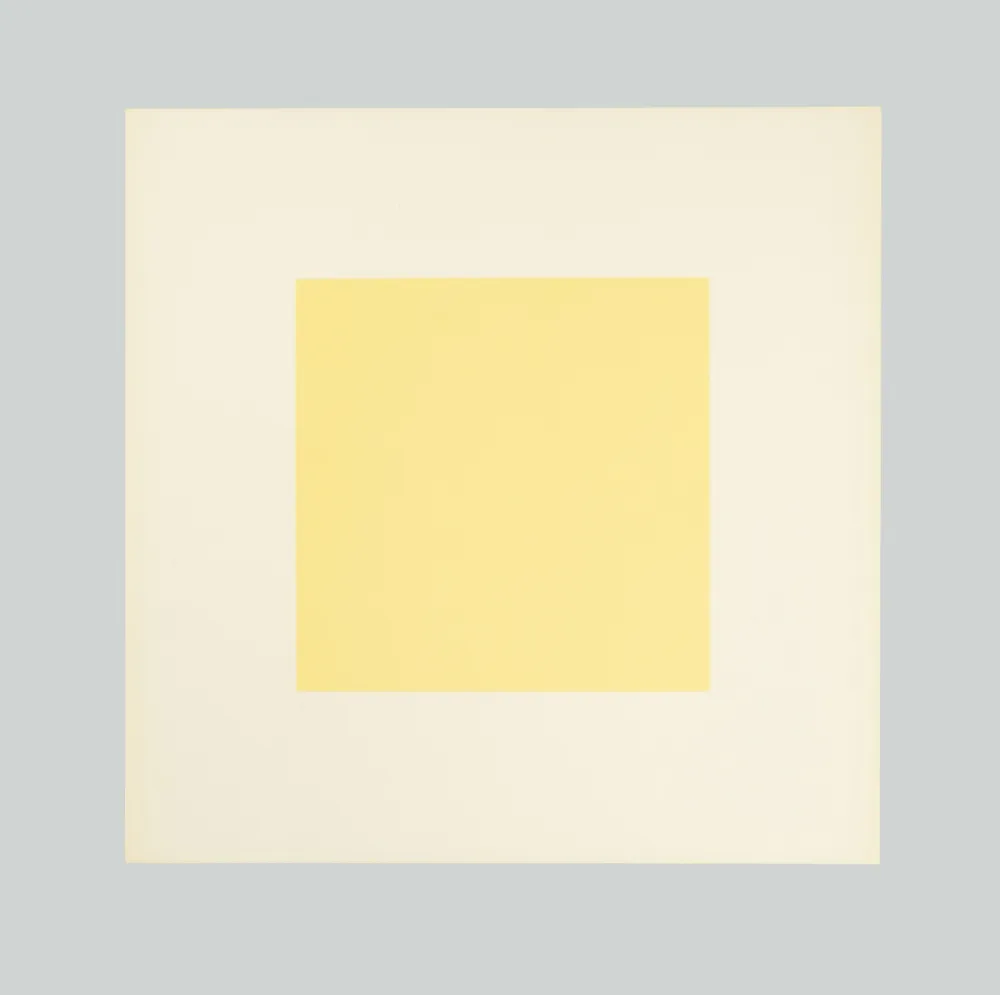 Сериграфия Calderara - Luce spazio immagine (Tav. 1)