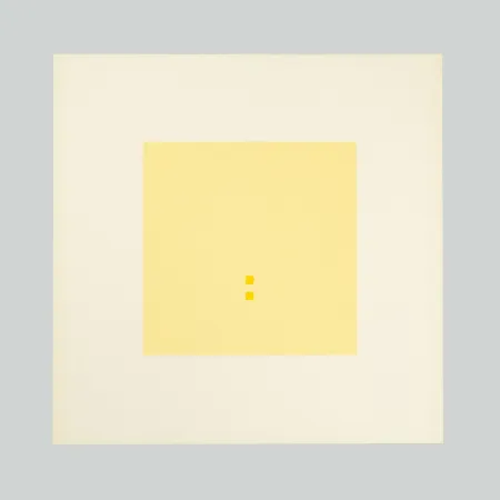 Сериграфия Calderara - Luce spazio immagine