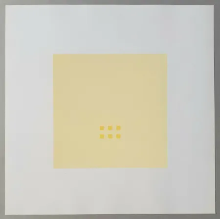 Сериграфия Calderara - Luce spazio immagine (Tav. 3)