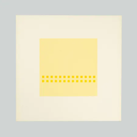 Сериграфия Calderara - Luce spazio immagine (Tav. 8)