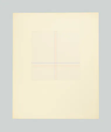 Сериграфия Calderara - Momenti numero 2