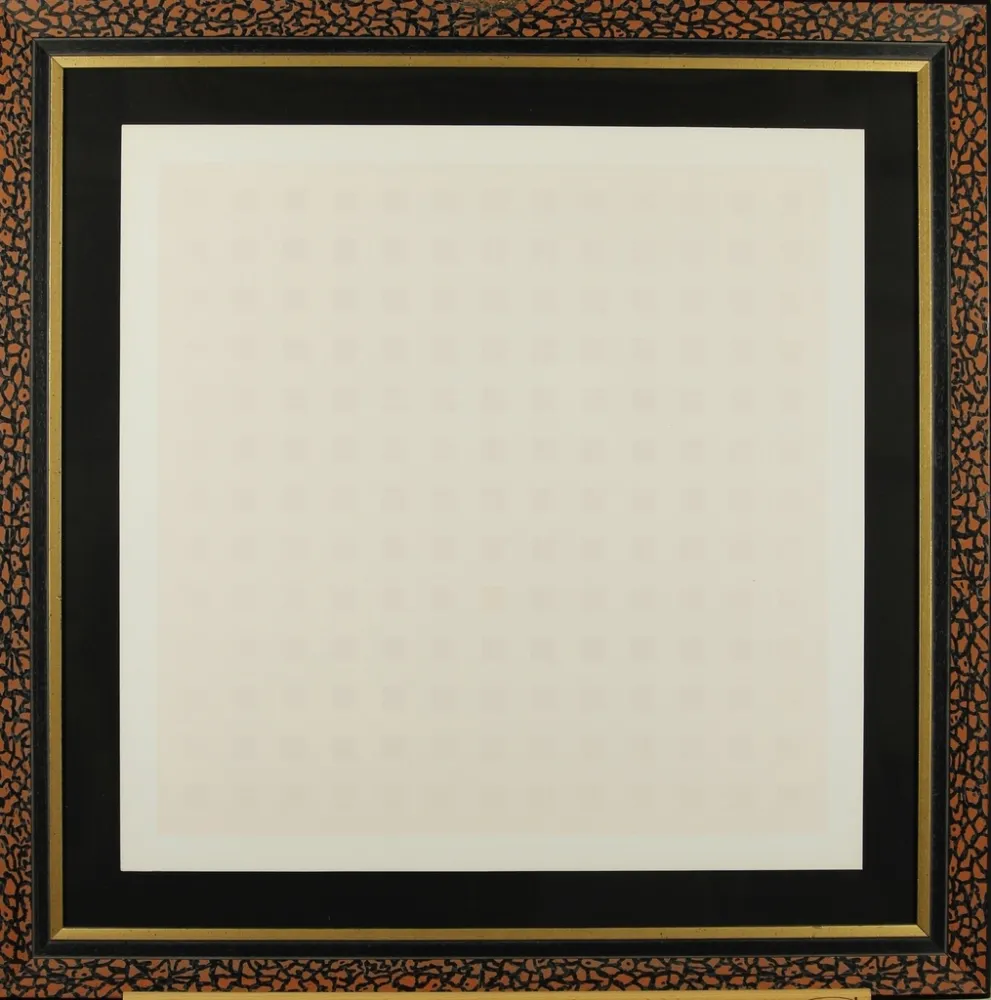 Сериграфия Calderara - Pink squares