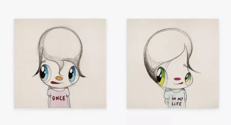 Многоэкземплярное Произведение Calleja - Once in my life (diptych)