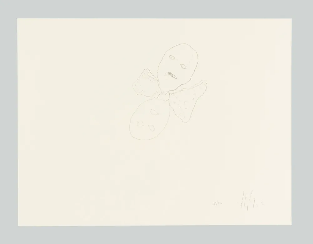 Литография Calzolari - Senza titolo