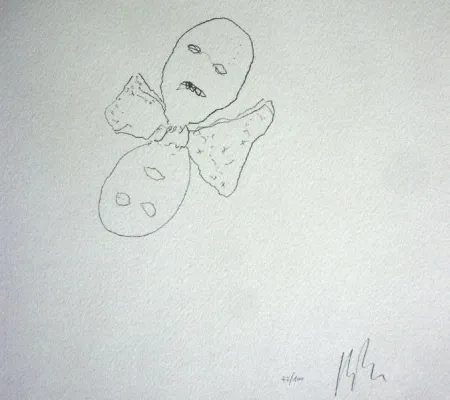 Литография Calzolari - Senza titolo