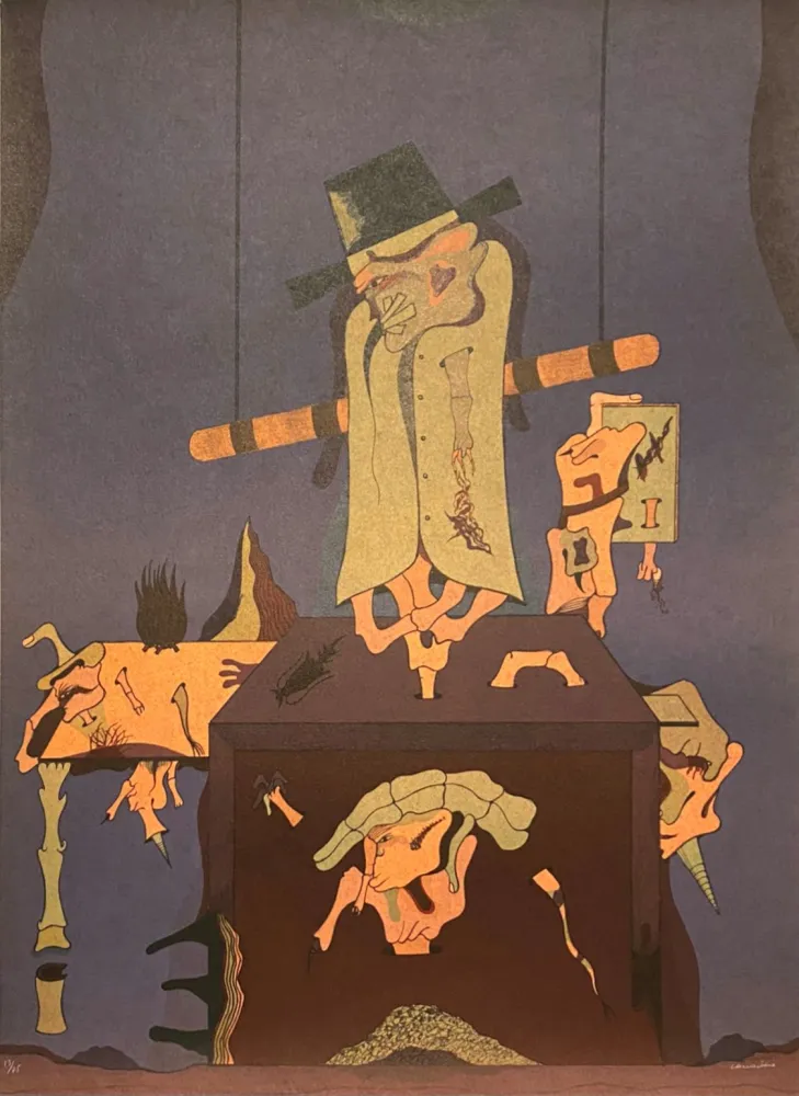 Литография Camacho  - Cenizas