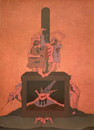 Литография Camacho  - Cenizas