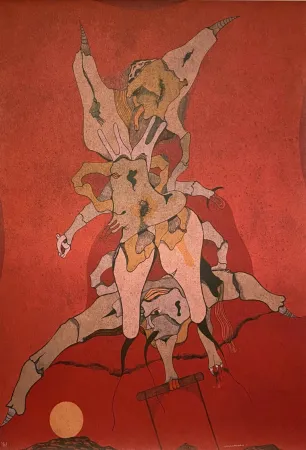 Литография Camacho  - Cenizas,